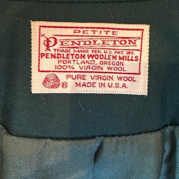 Vintage Pendleton Blazer 100% Wool - Picture 9 of 9